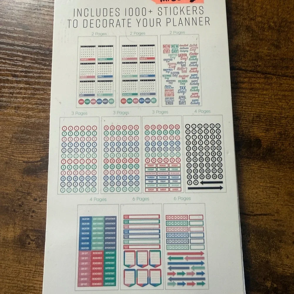 Lot of Various Office & Stationary‎ Supplies Sticky Notes Pens Pencils Stickers